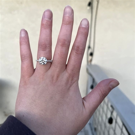 My engagement ring is the most BEAUTIFUL ring I